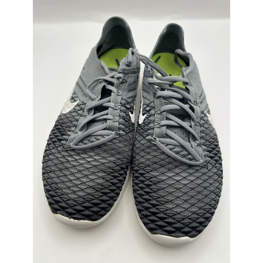 Nike Free TR Flyknit 2 Womens Size 8.5 Gray - Picture 8 of 9